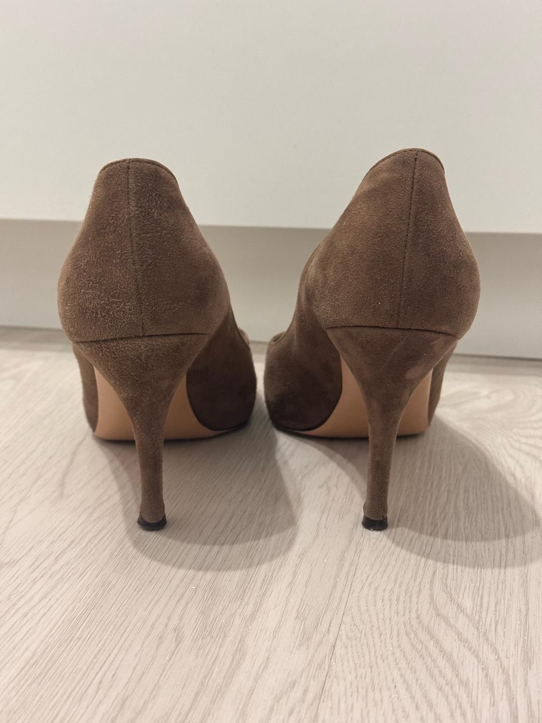 Gianvito Rossi Туфли натуральная замша — фото 2