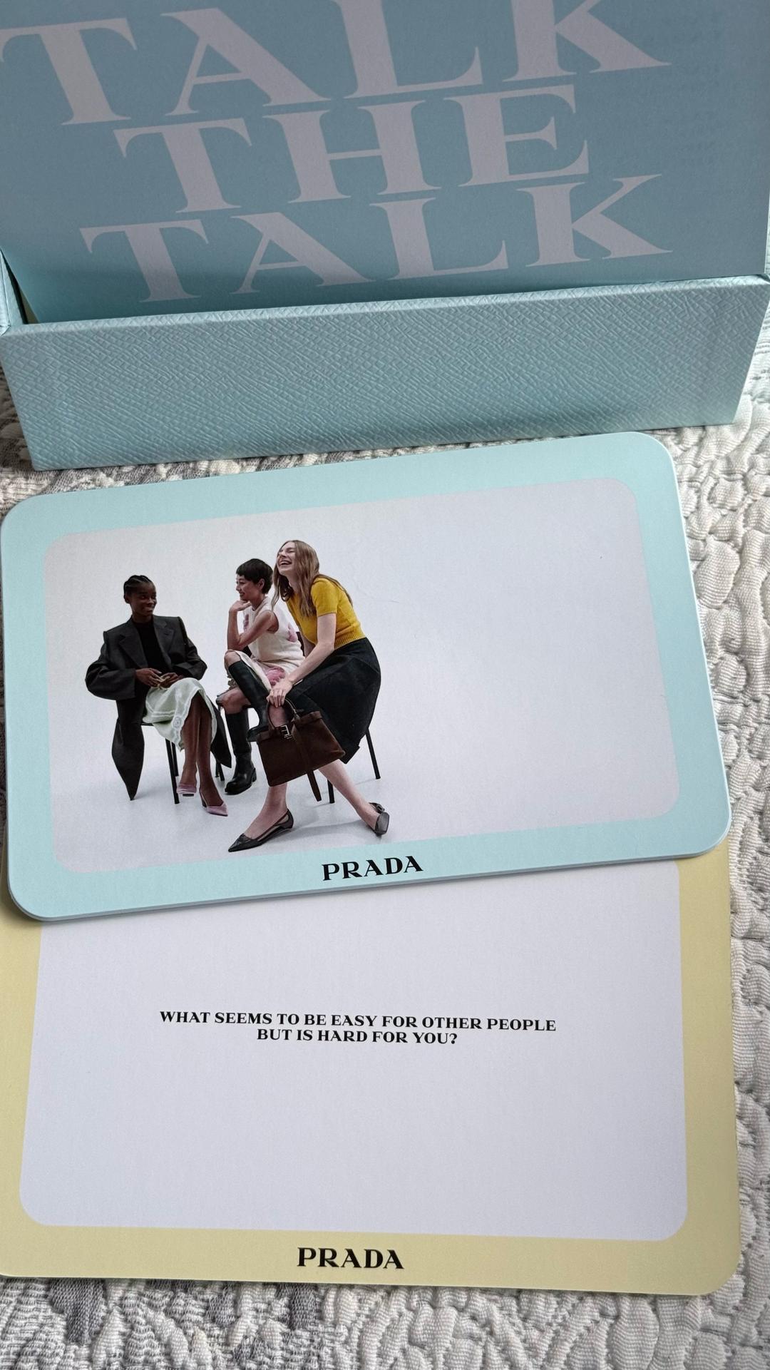 Prada Набор карточек Prada Talk The Talk — фото 2