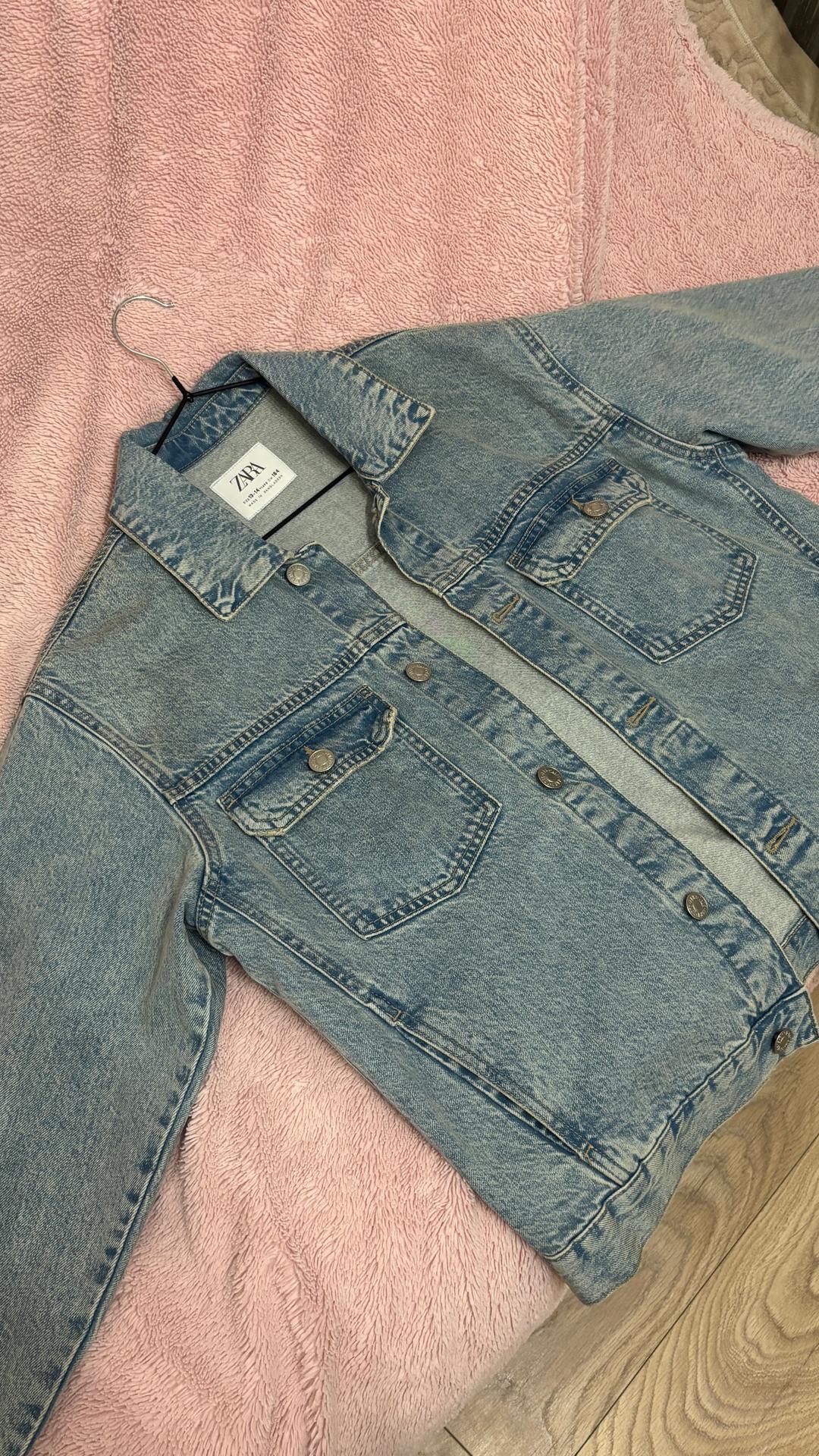 Zara Джинсовая куртка ZARA — фото 2
