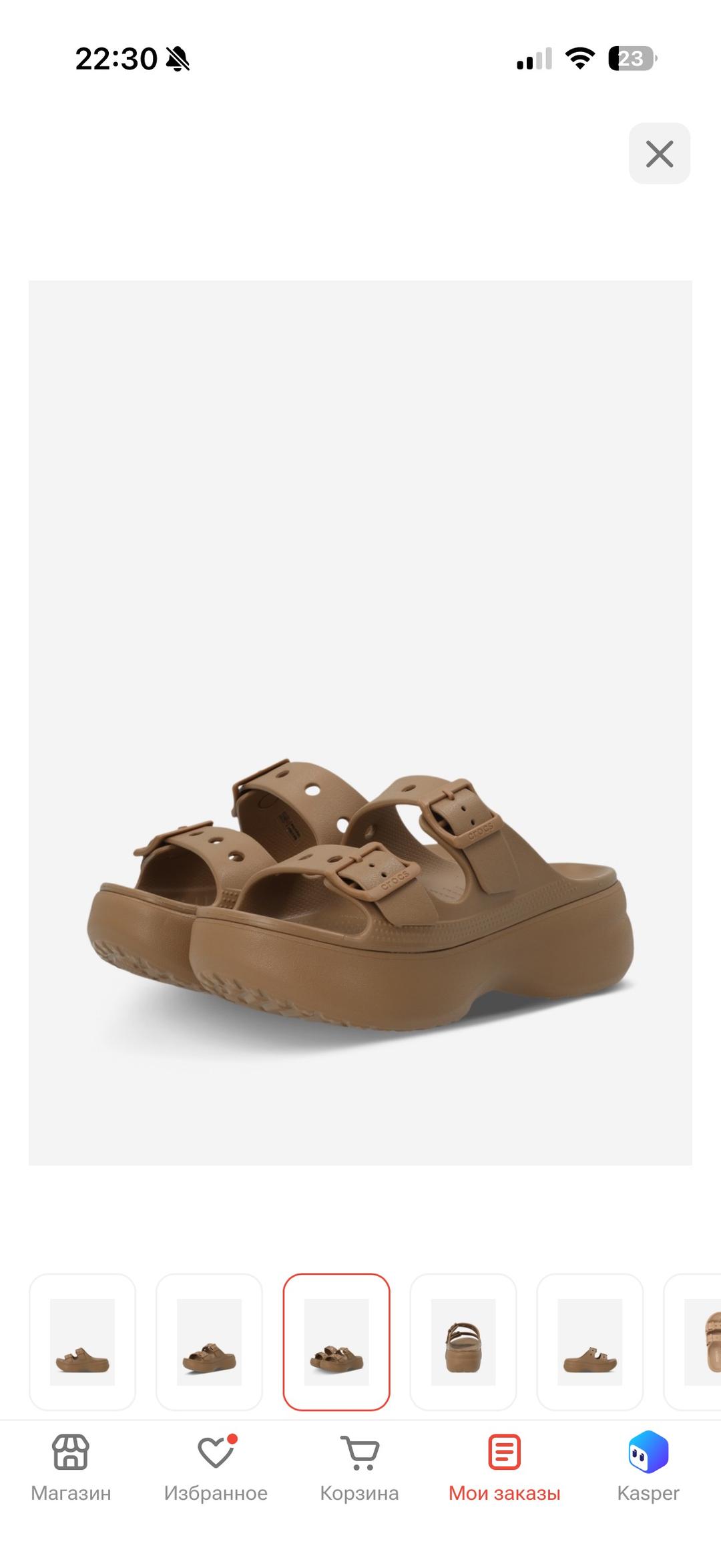 Crocs Женские сандалии Crocs — фото 2