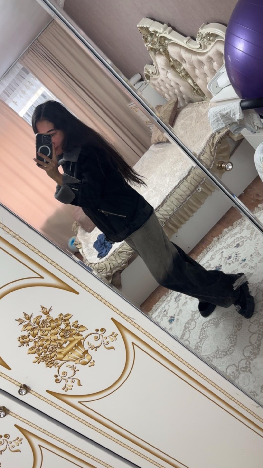 Нет бренда Продам дубленку черного цвета — фото 2