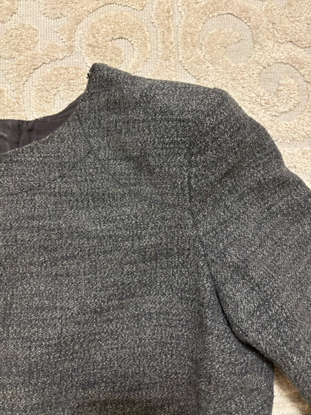 Massimo Dutti Серое платье Massimo Dutti — фото 2
