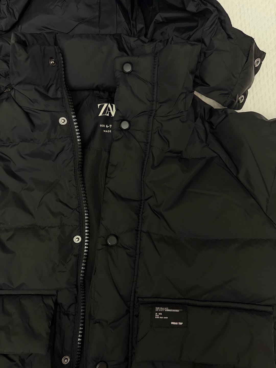 Zara Пуховик Zara из лимитированной коллекции, 122 6-8 лет — фото 2