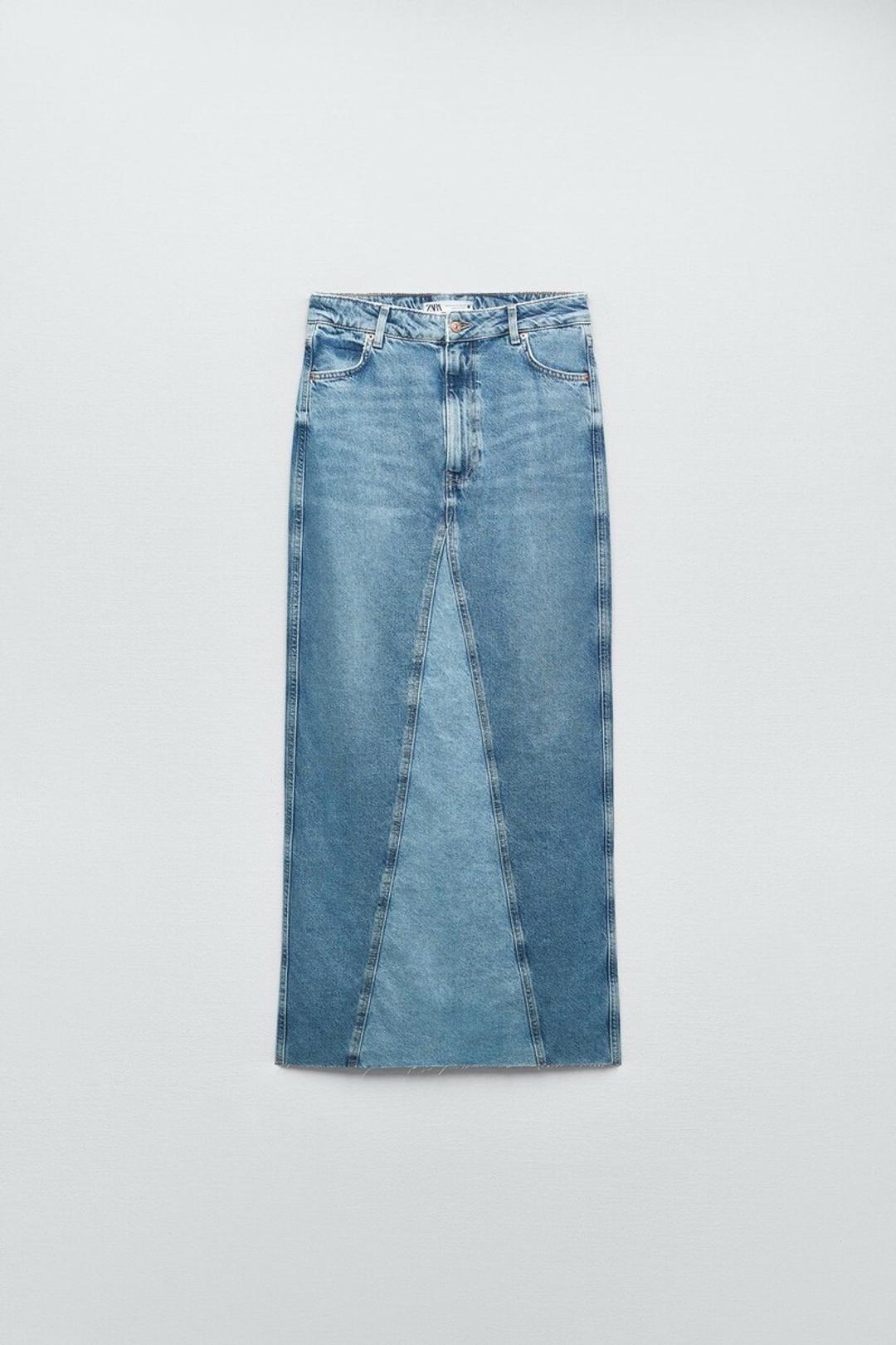 Zara Джинсовая юбка ZARA — фото 2
