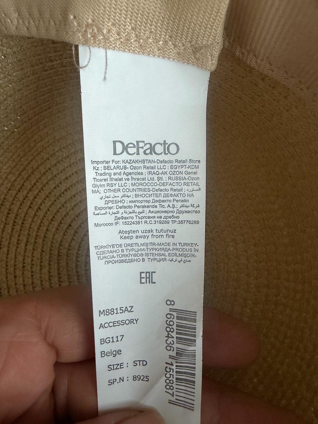 DeFacto Шляпы на лето — фото 2