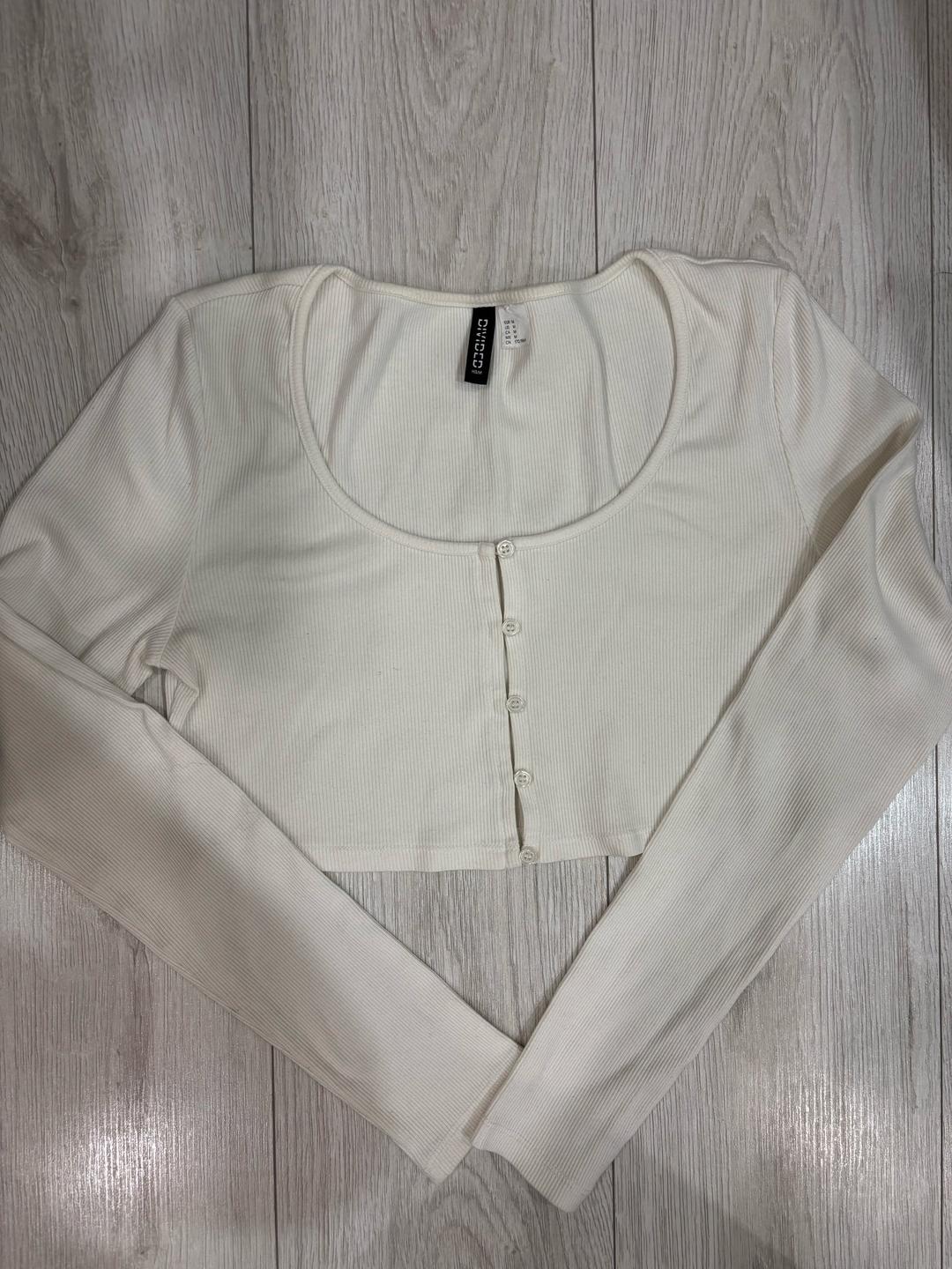 H&M Кроп лонгслив H&M s M — фото 2