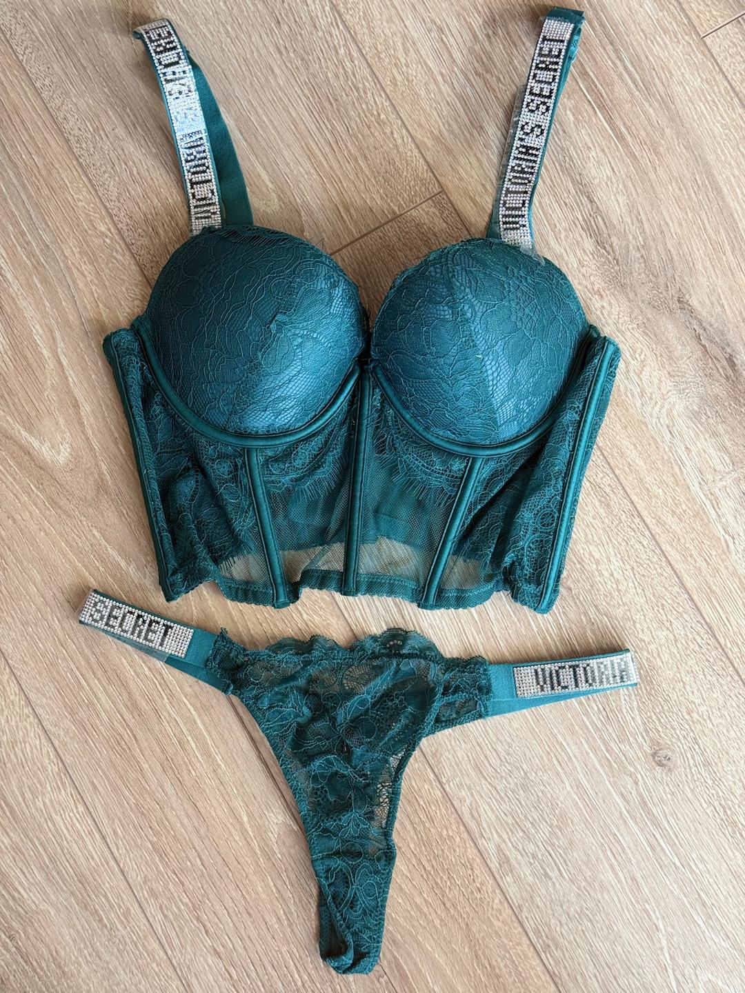 Victoria's Secret Victoria's Secret корсет с кружевом — фото 2