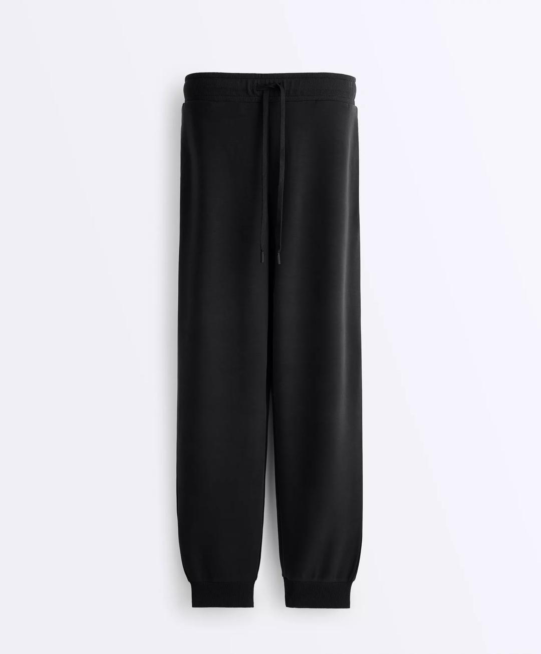 Oysho Зауженные брюки-джоггеры OYSHO из модала в рубчик — фото 2