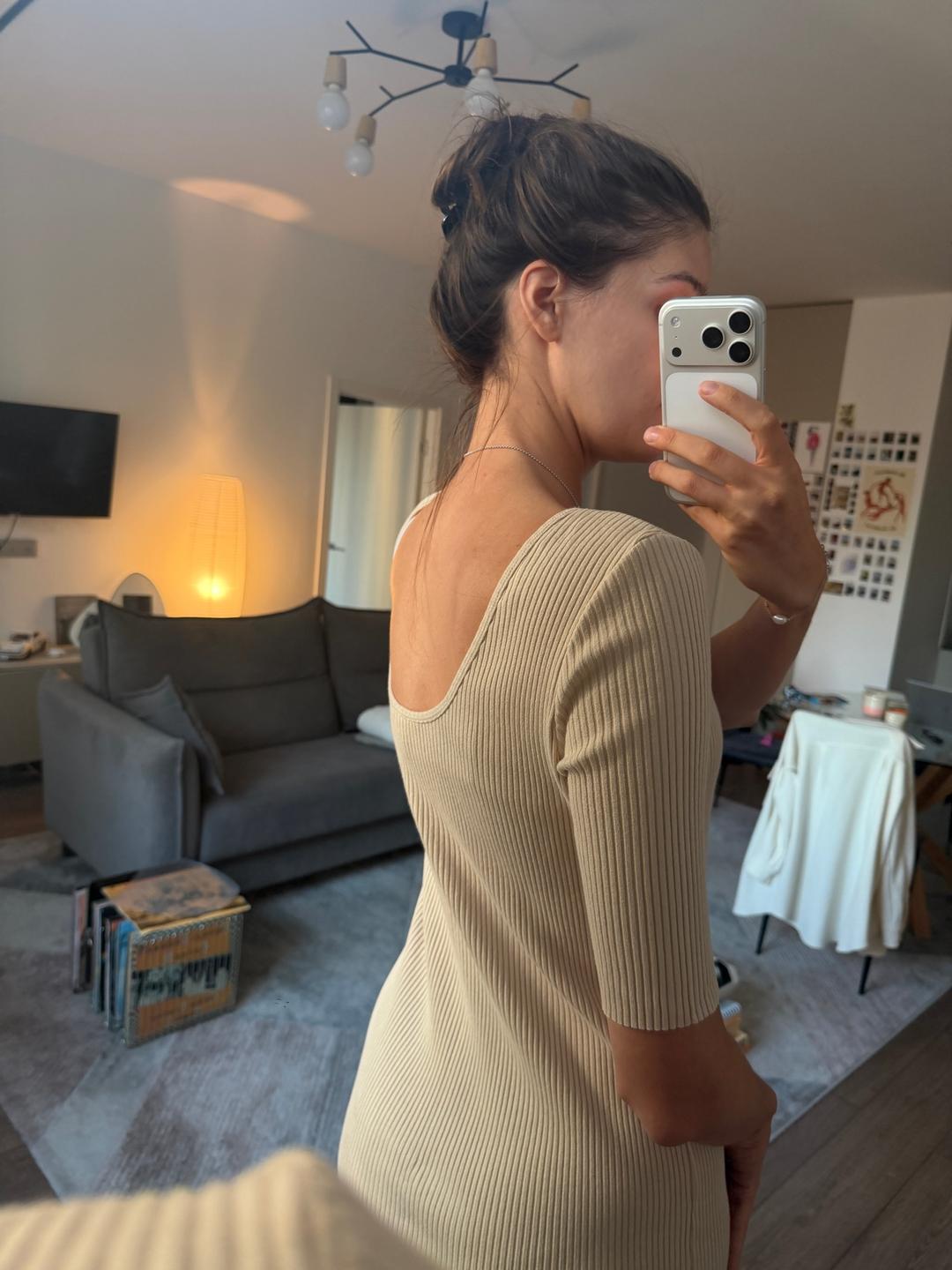 H&M Платье в рубчик H&M — фото 2