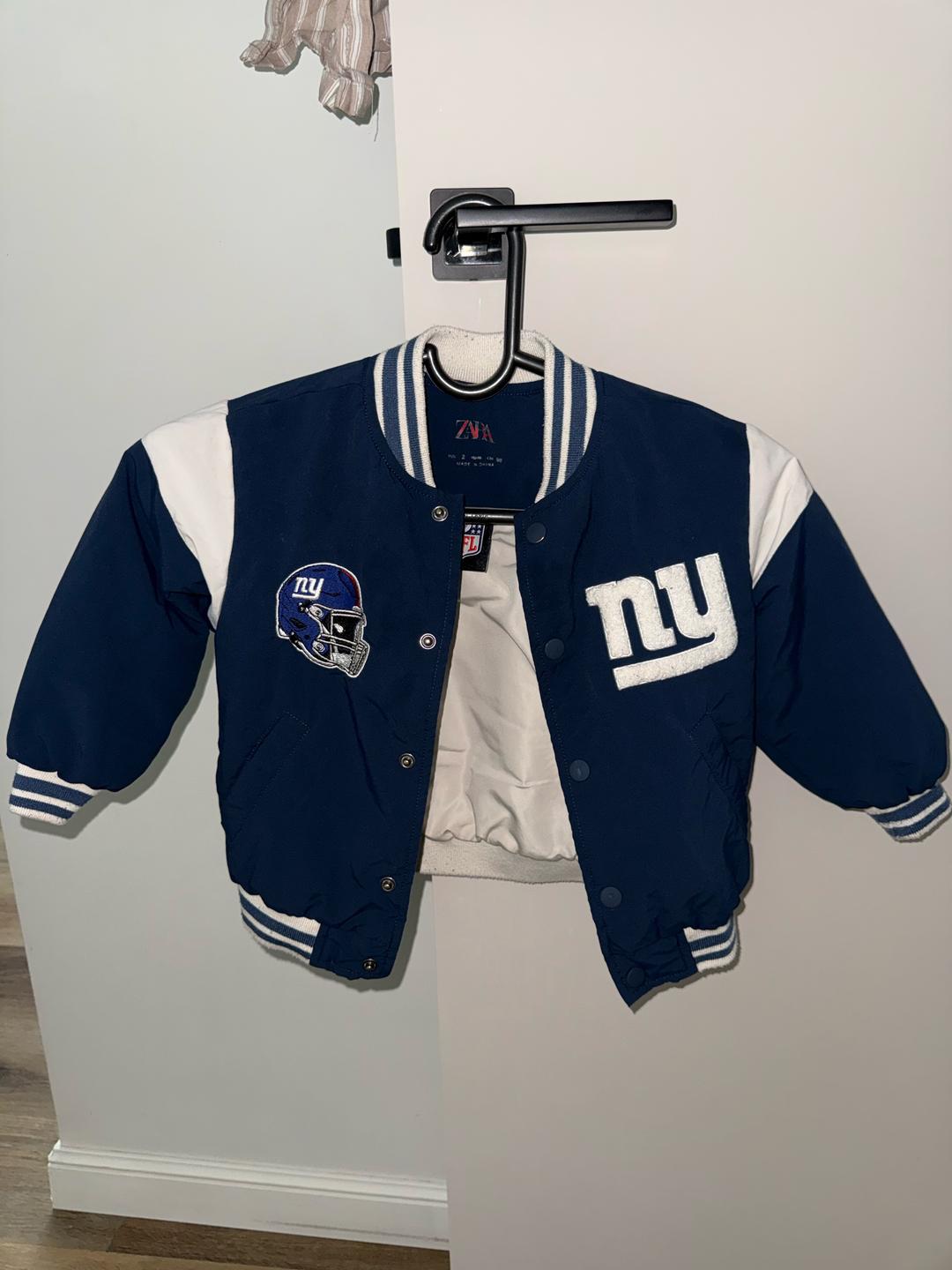 Zara Куртка-бомбер Zara New York Giants для мальчика — фото 2