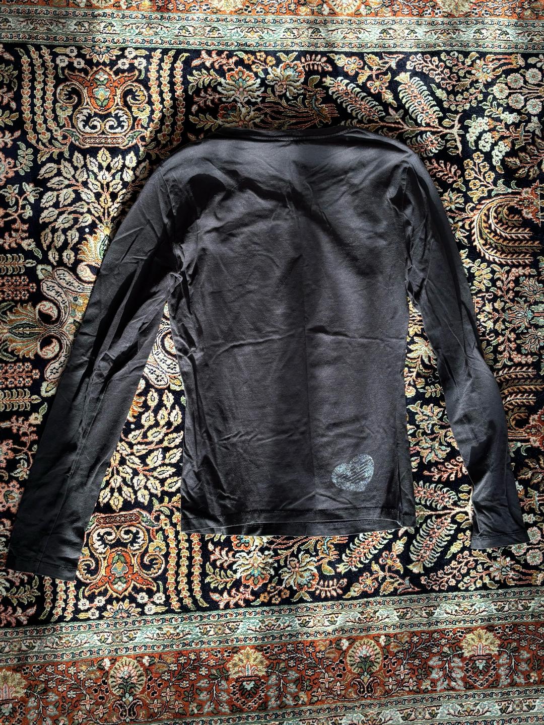 Armani Jeans Лонгслив черный Armani Jeans — фото 2