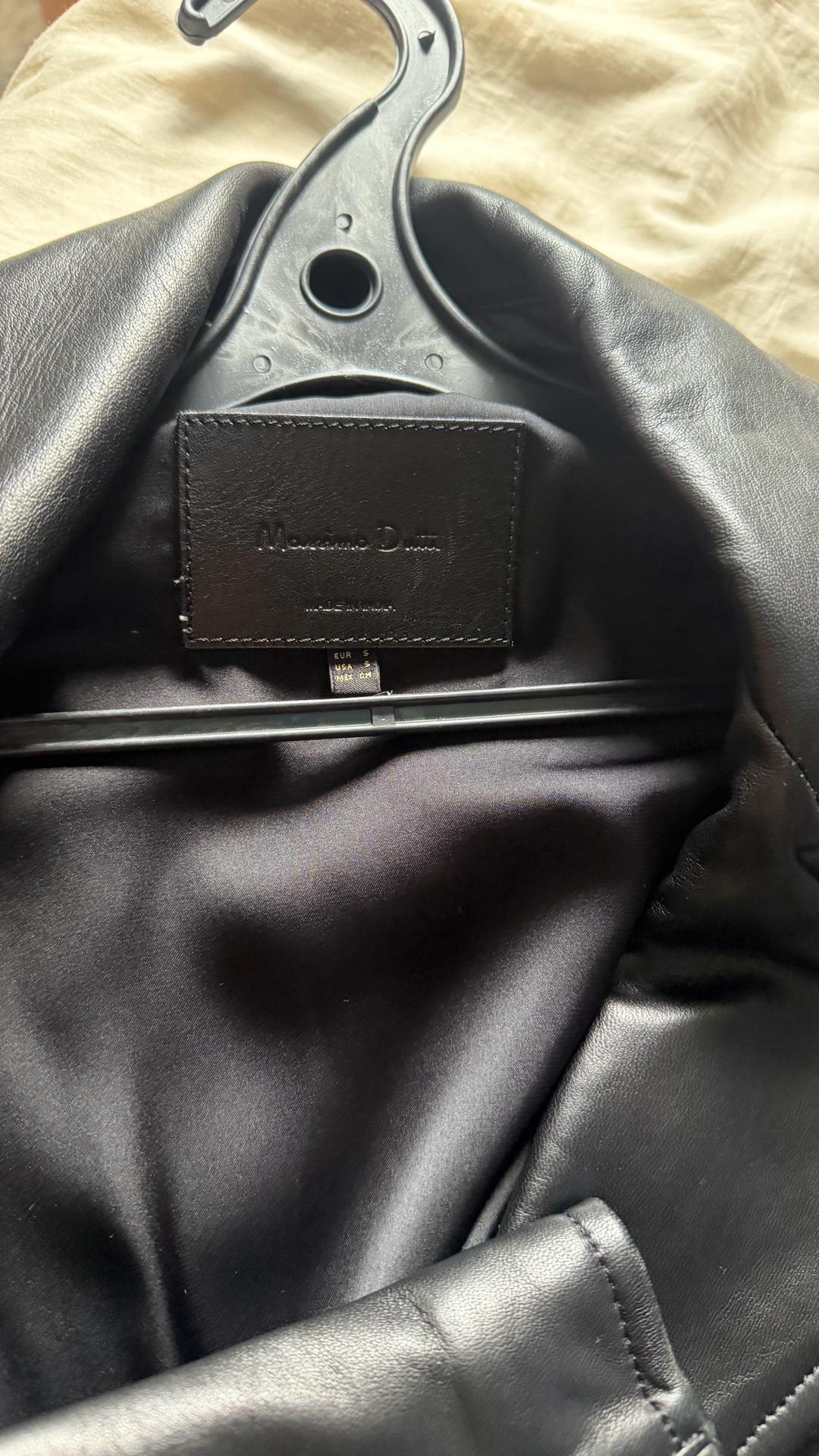 Massimo Dutti Кожаная куртка Massimo Dutti — фото 2