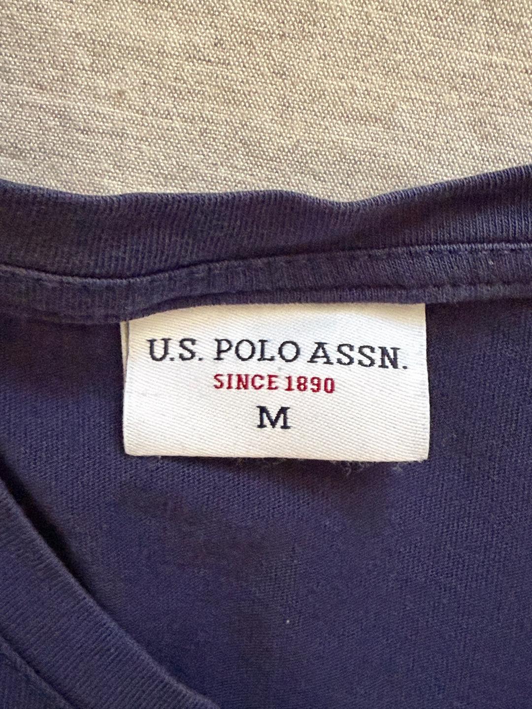 U.S. Polo Assn. Синяя футболка US POLO ASSN — фото 2