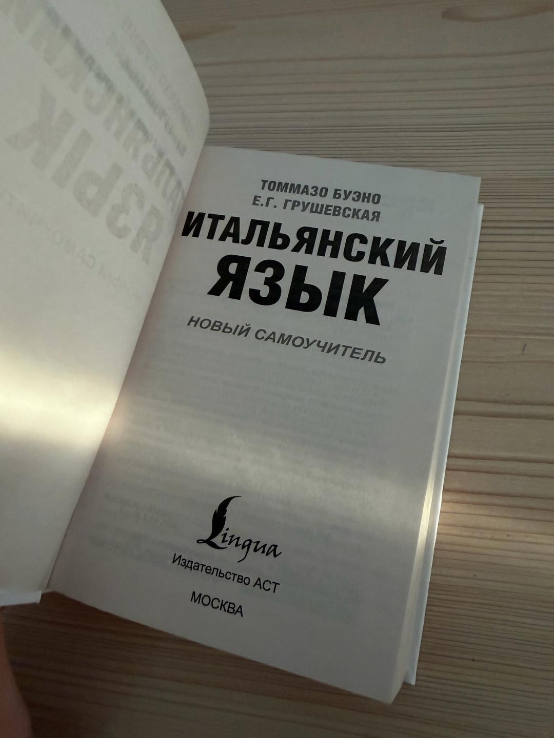 Томмазо Буэно, Е. Г. Грушевская Итальянский язык. Новый самоучитель — фото 2