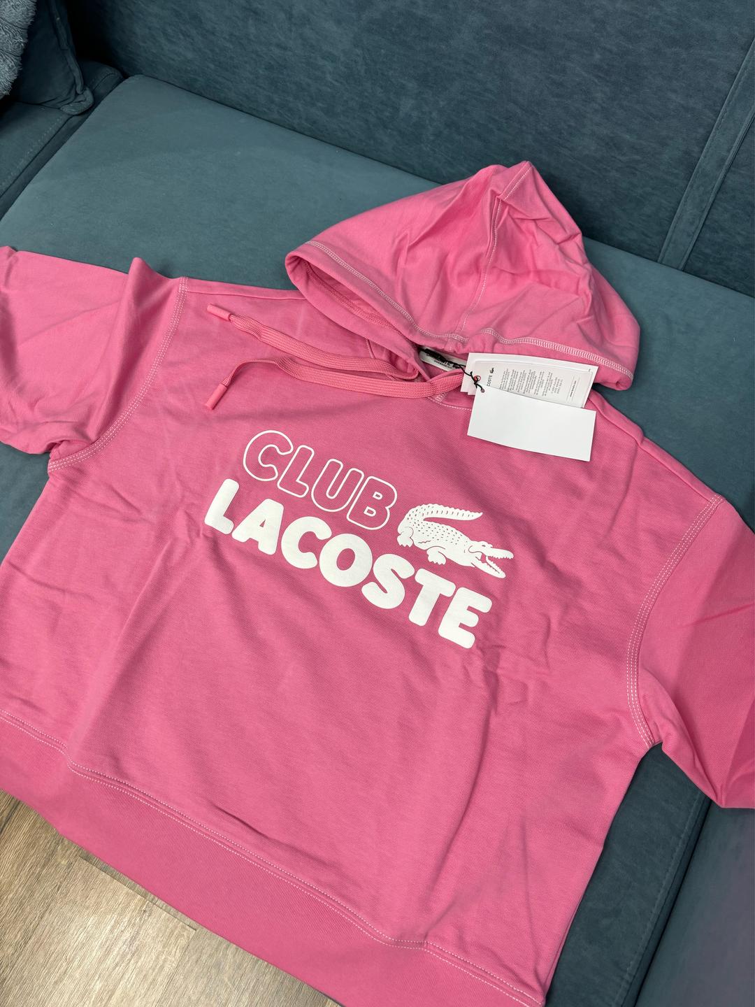 Lacoste Розовый худи Lacoste — фото 2