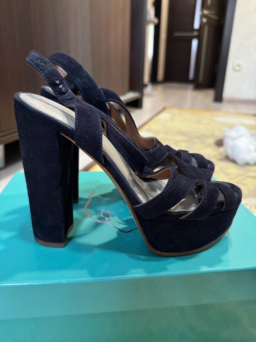 Prada Босоножки на платформе Prada — фото 2