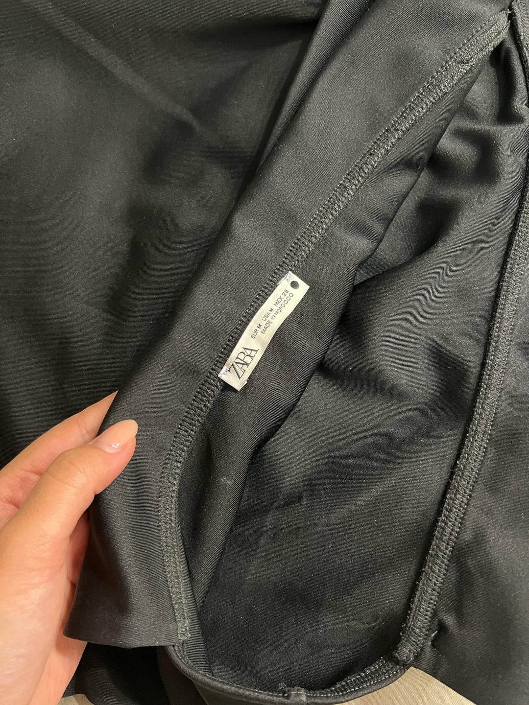 Zara Топ черный — фото 2