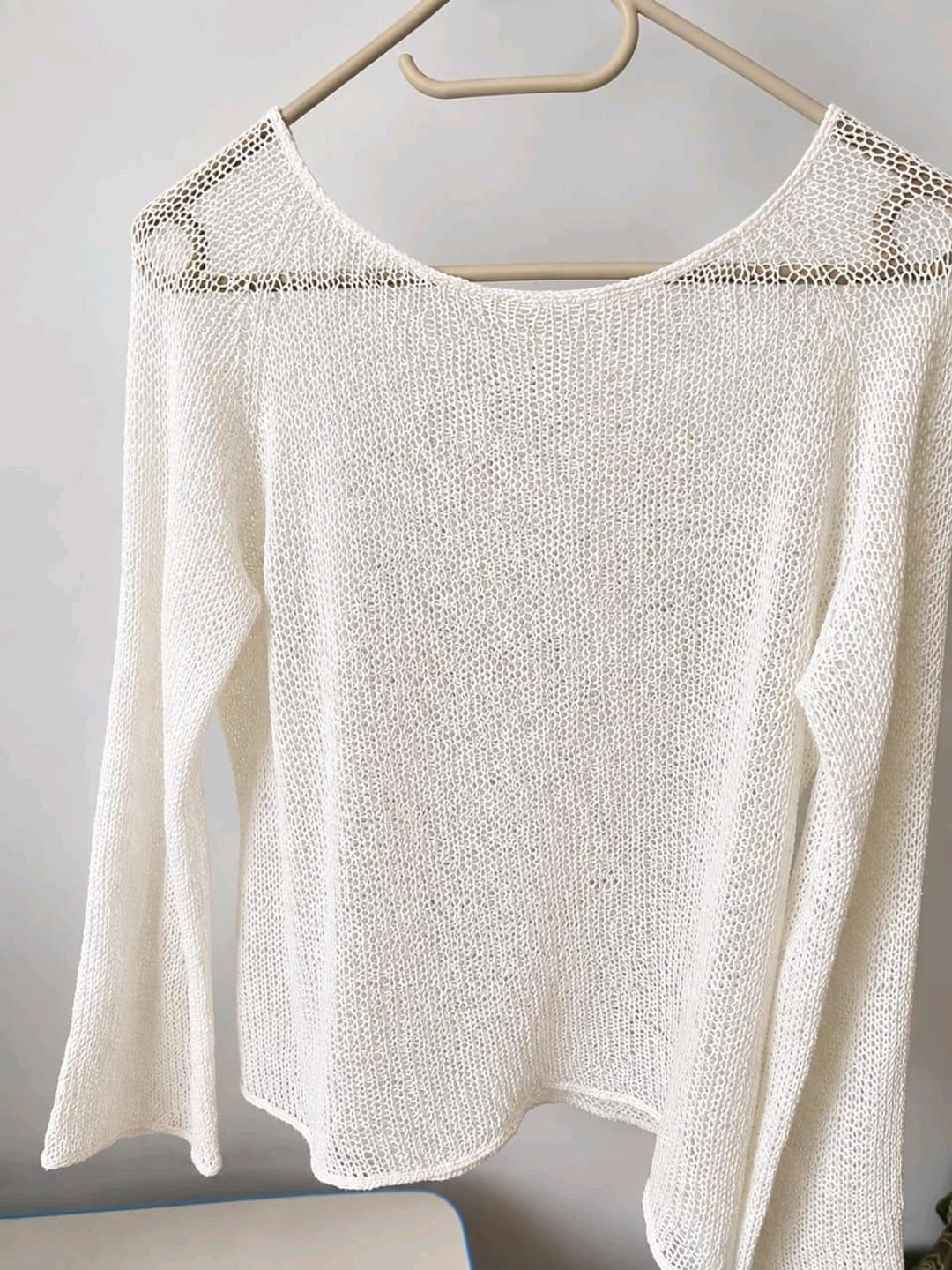 Handmade (ручная работа) Свитер-паутинка🤍 — фото 2