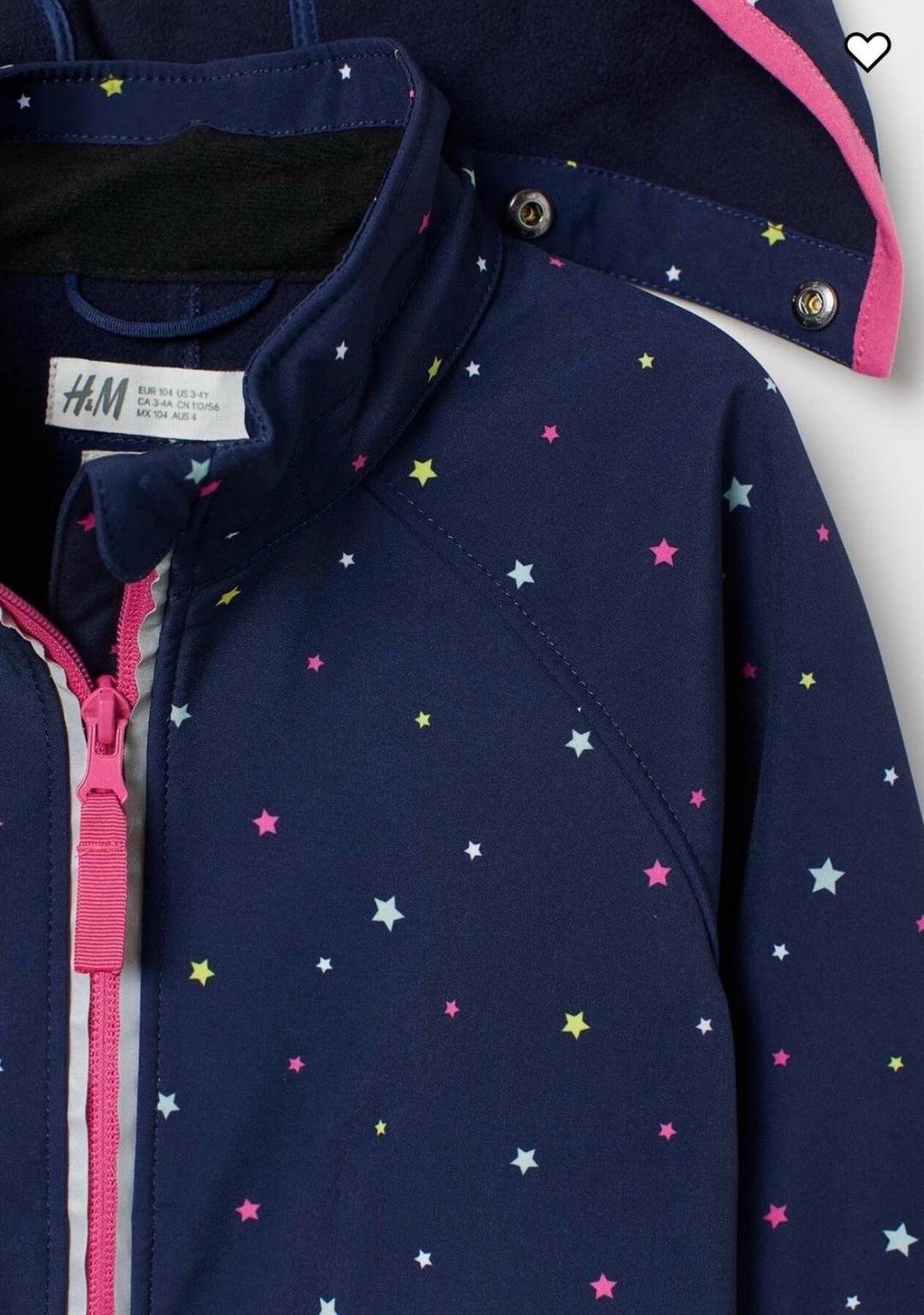 H&M H&M куртка для девочки со звездами — фото 2