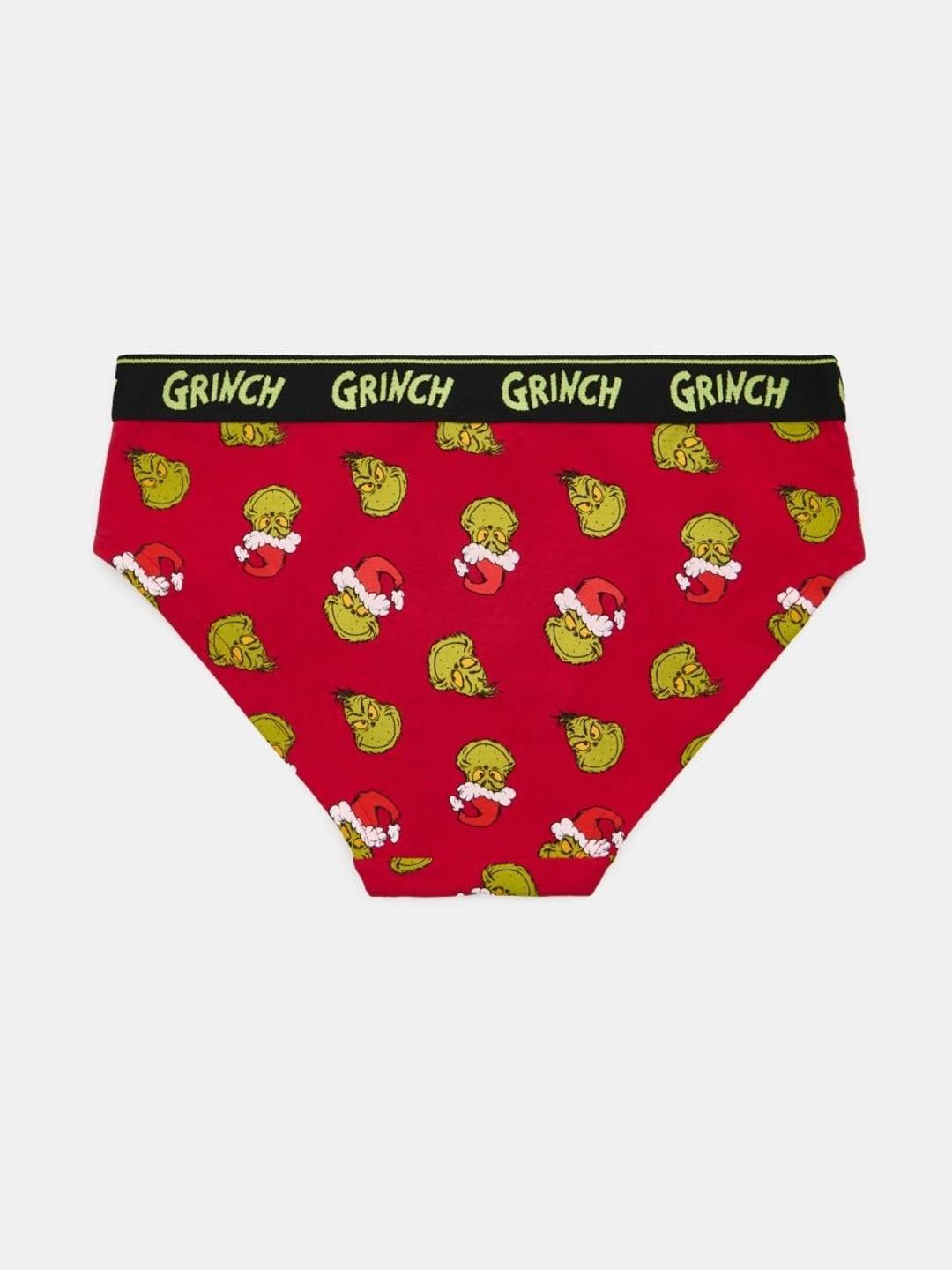 The Grinch Набор женских трусов с принтом — фото 2