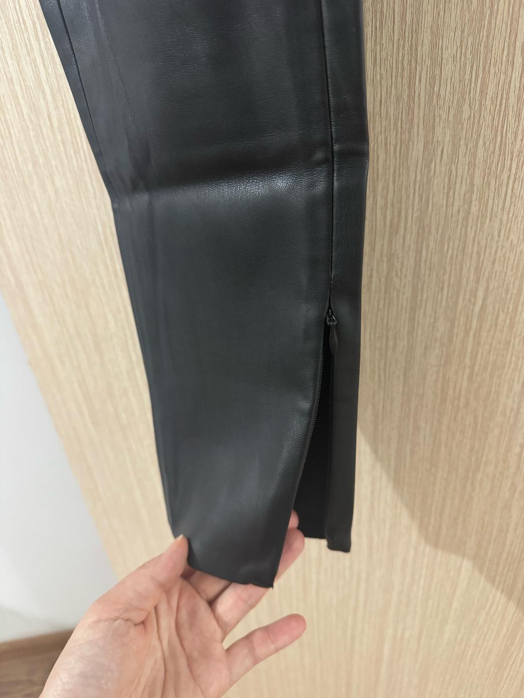Zara Брюки Zara из экокожи — фото 2