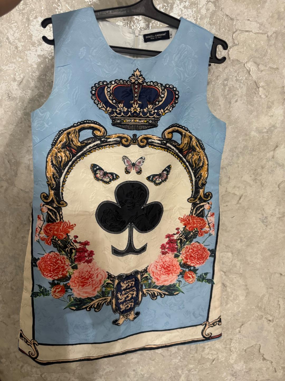 Нет бренда Платье Dolce & Gabbana с принтом — фото 2
