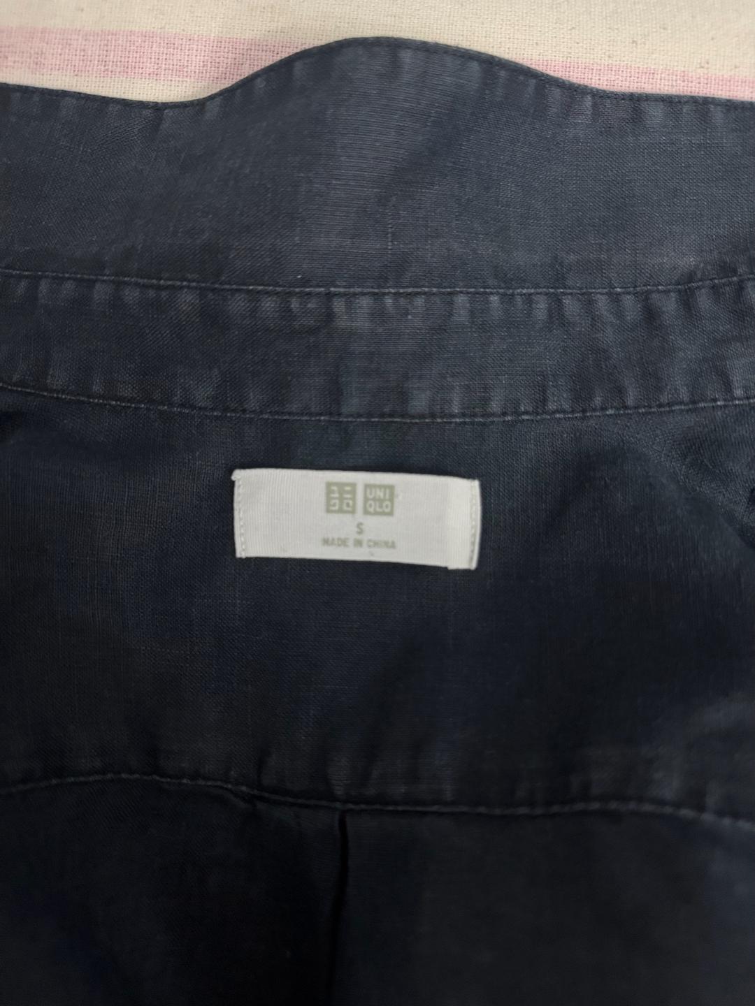 Uniqlo Рубашка Uniqlo из льна — фото 2