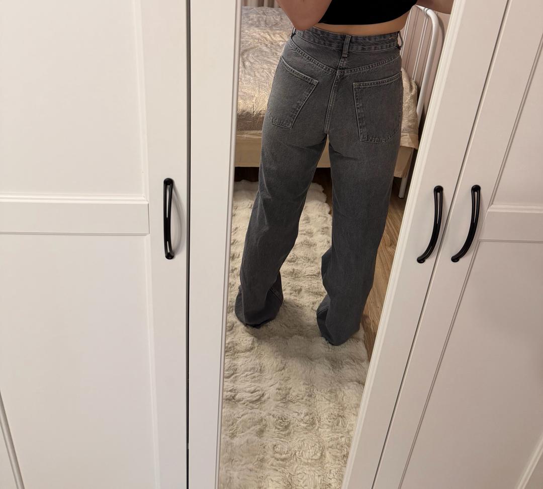Zara Серые джинсы Zara — фото 2