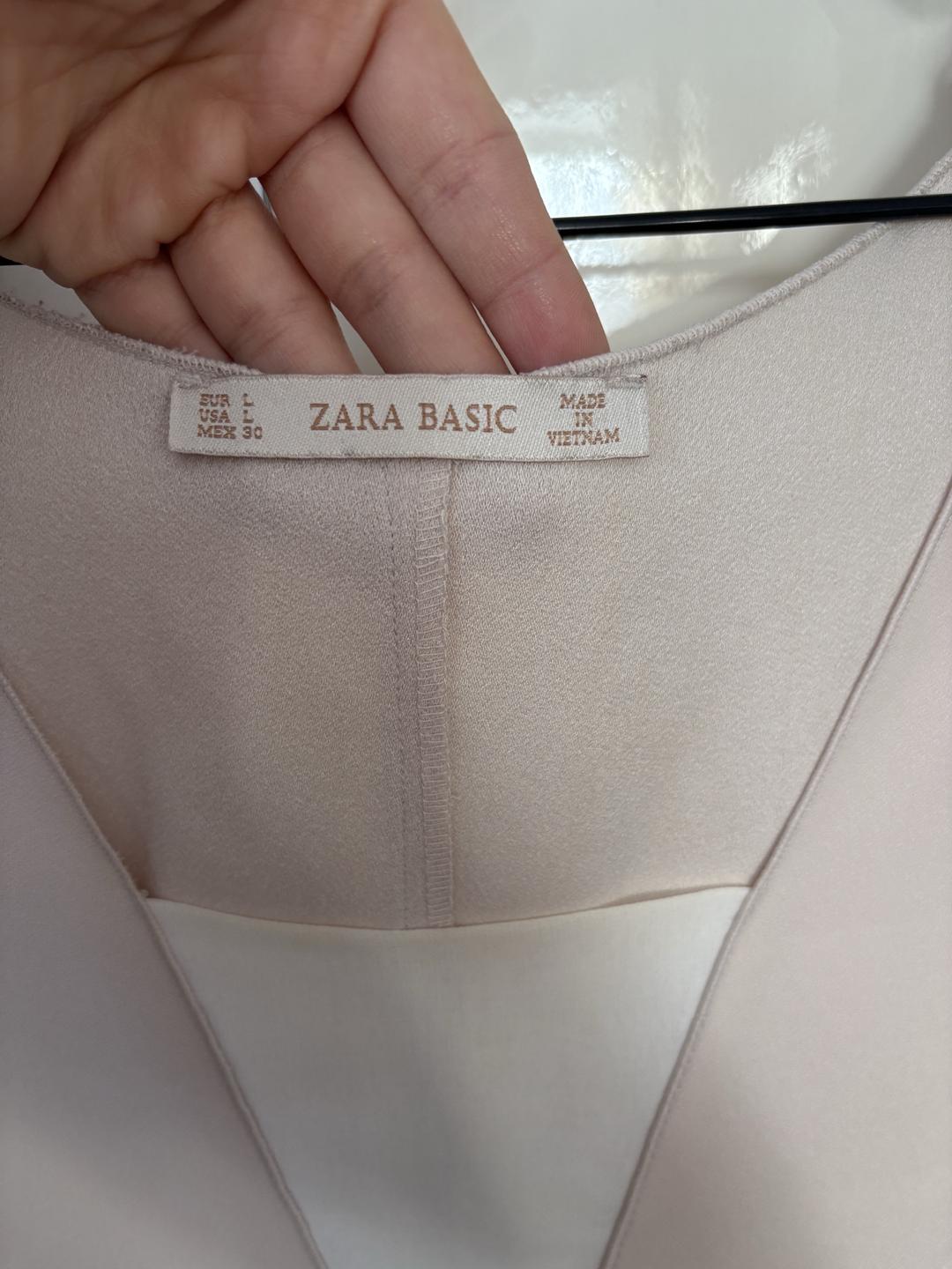 Zara Бежевое платье Zara — фото 2
