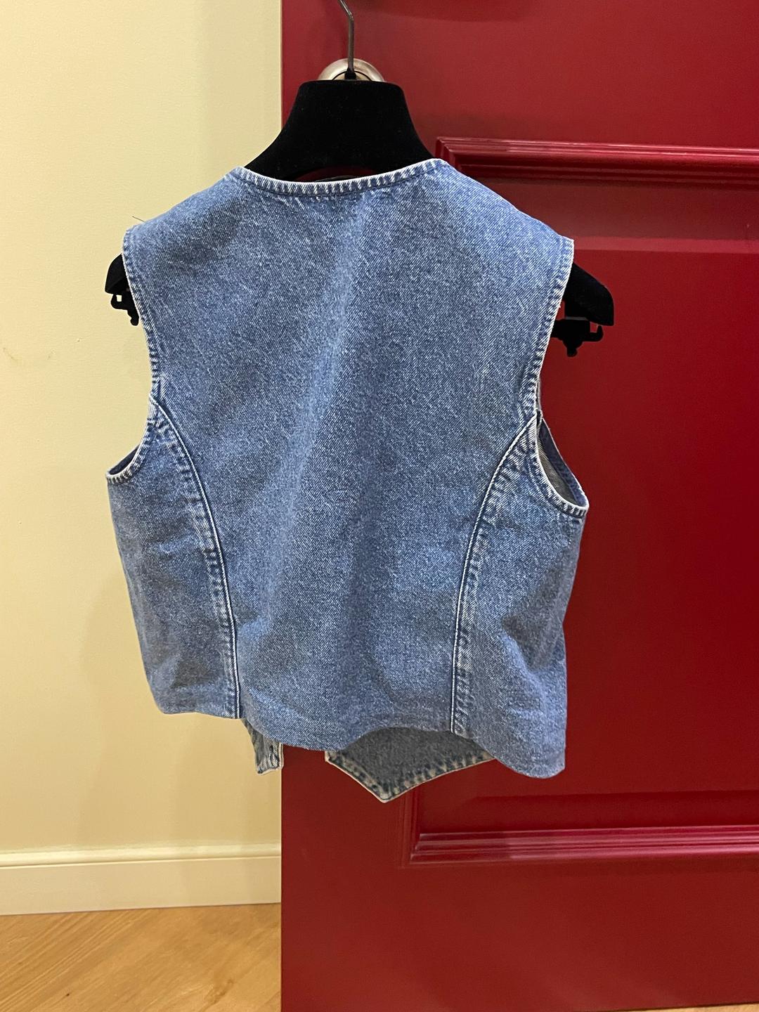 Zara Джинсовый жилет Zara — фото 2