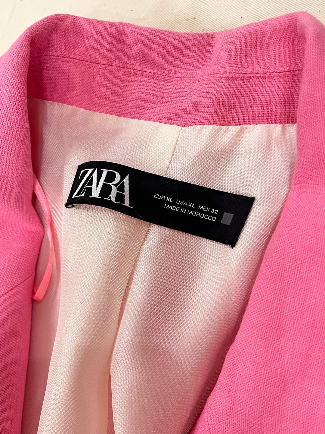 Zara Розовый пиджак ZARA — фото 2