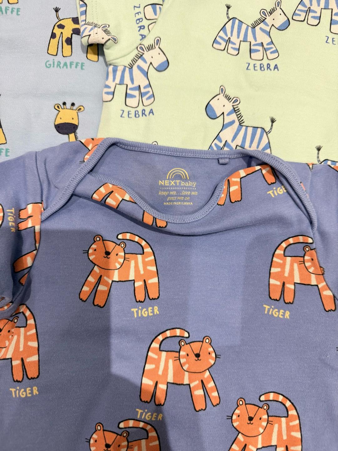 Next Комплект боди NEXT Baby, 5 шт., 6–9 месяцев (74 см) — фото 2