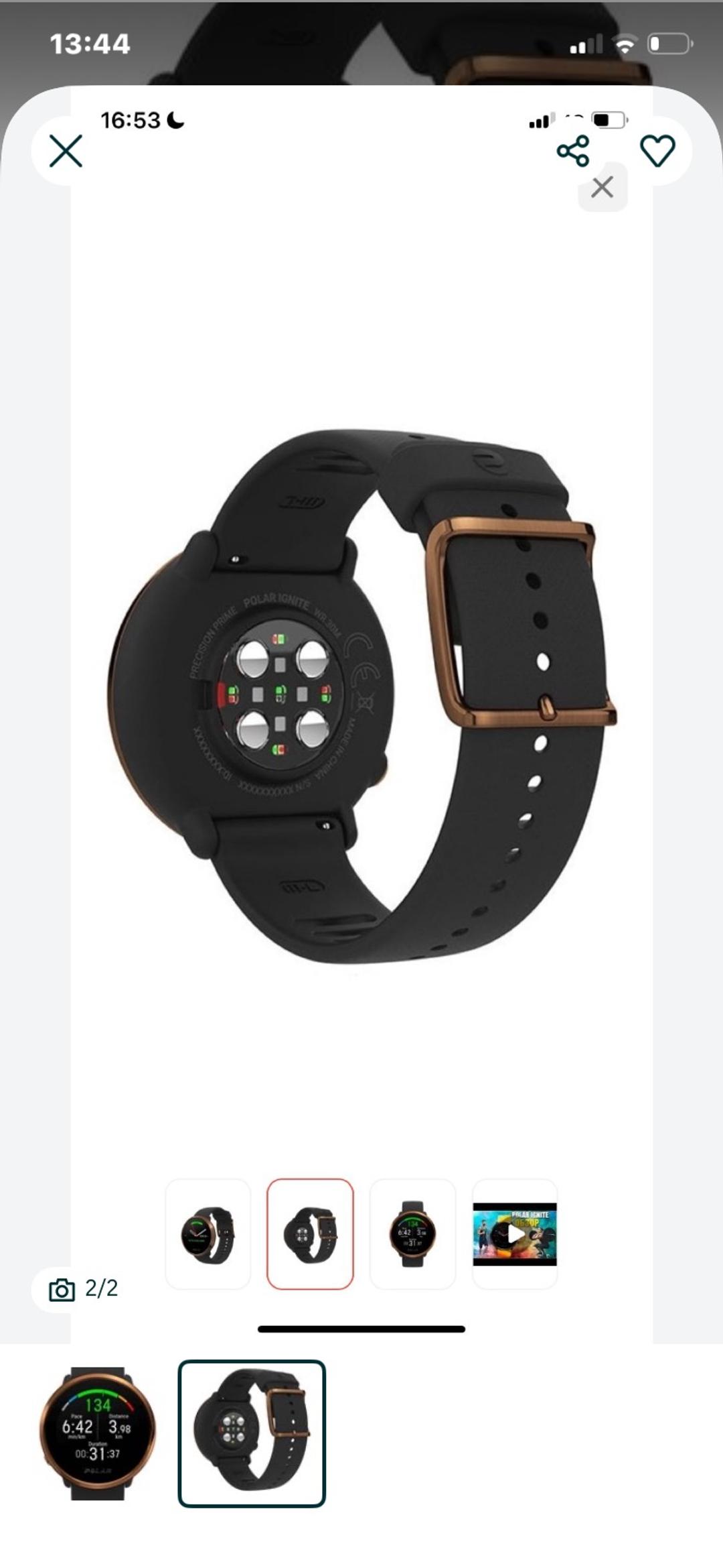 Polar Спортивные часы Polar Ignite — фото 2