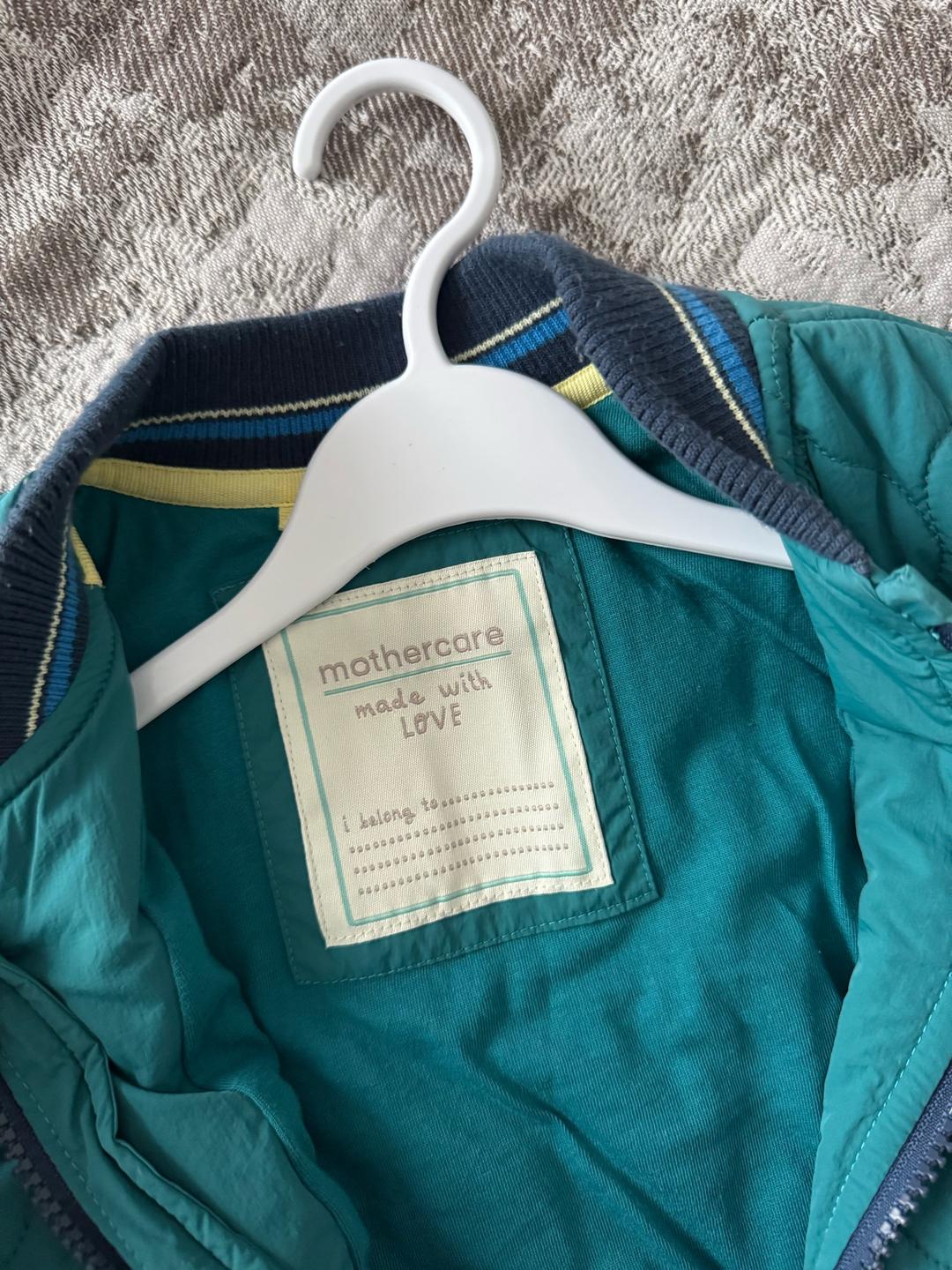 Mothercare Стеганый бомбер Mothercare для мальчика — фото 2