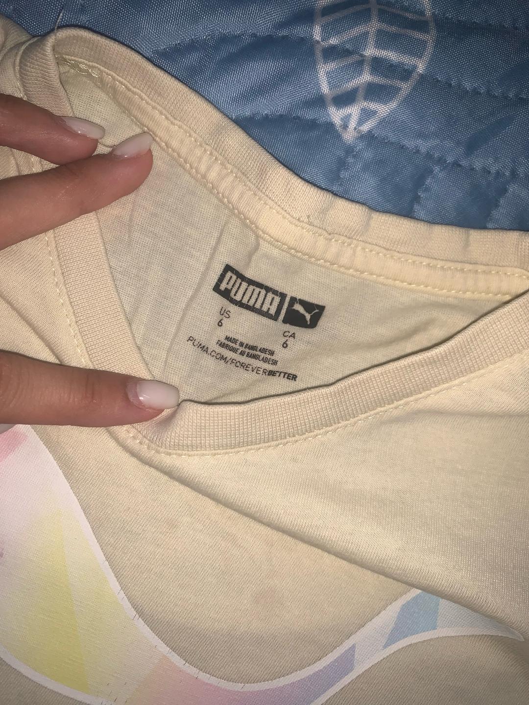 Puma Желтая футболка puma — фото 2
