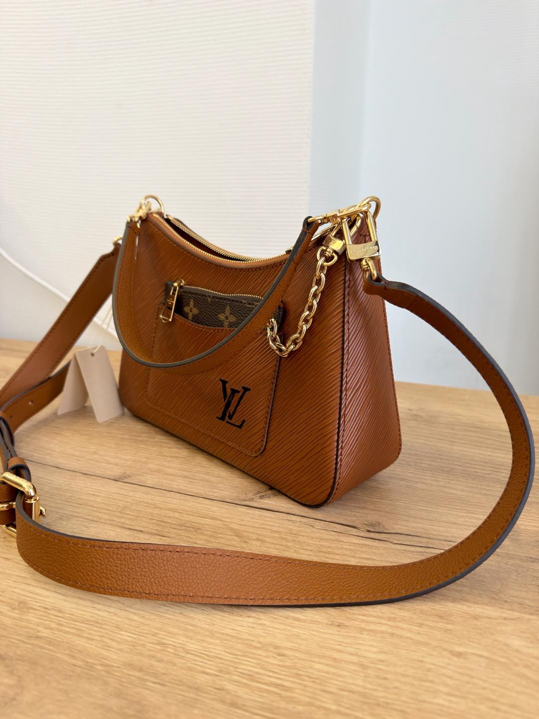 Louis Vuitton Сумка Louis Vuitton Marelle NM EPI TAN — фото 2