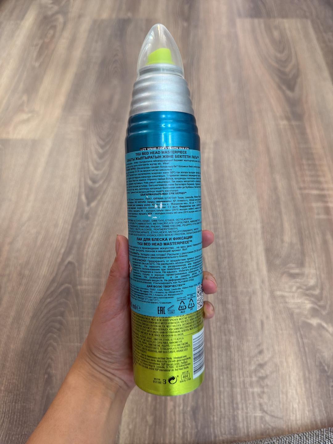 TIGI Bed Head Лак для волос TIGI Bed Head Masterpiece — фото 2