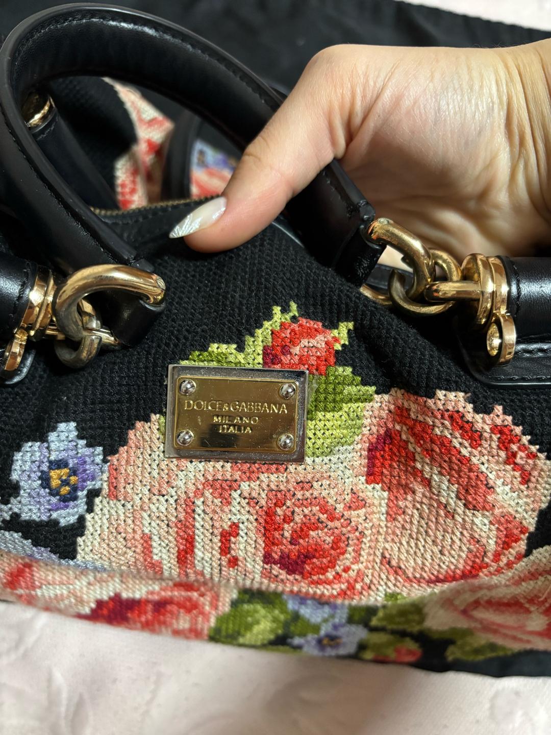 Dolce & Gabbana Сумка Dolce & Gabbana с вышивкой — фото 2