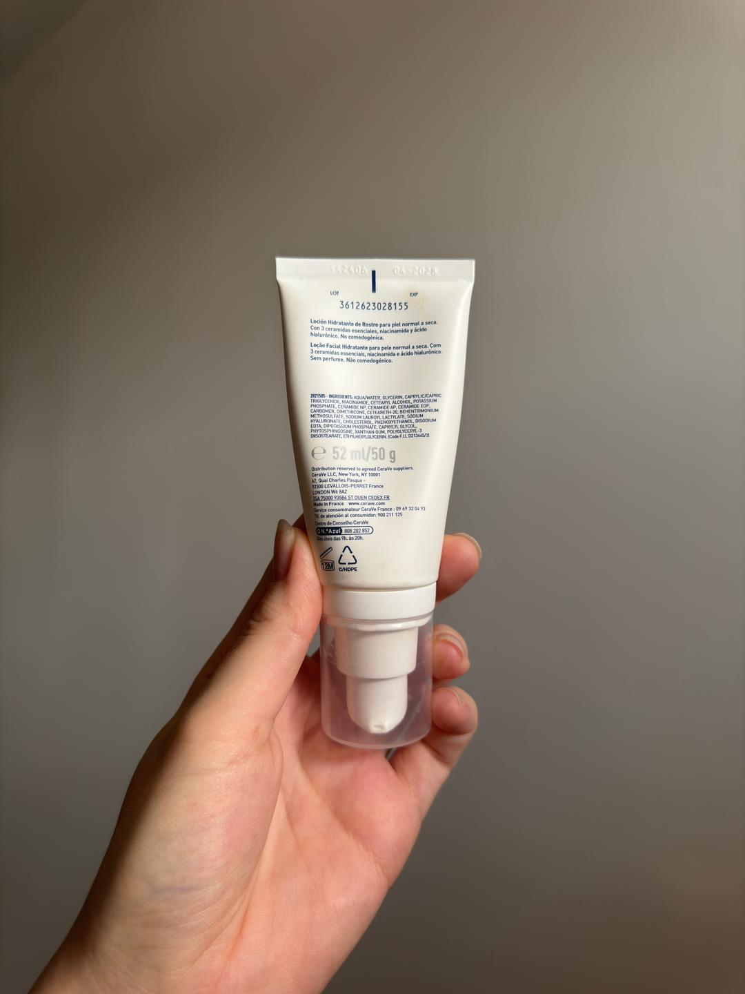 CeraVe CeraVe увлажняющий лосьон для лица некомедогенный — фото 2