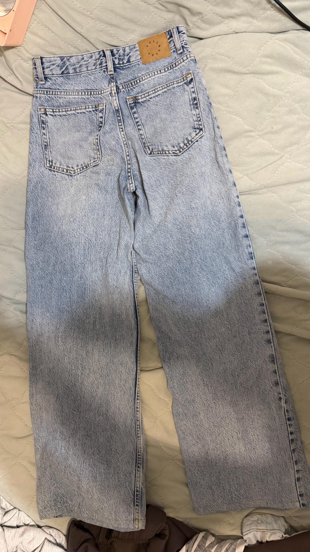 Pull & Bear Голубые джинсы pull&bear — фото 2