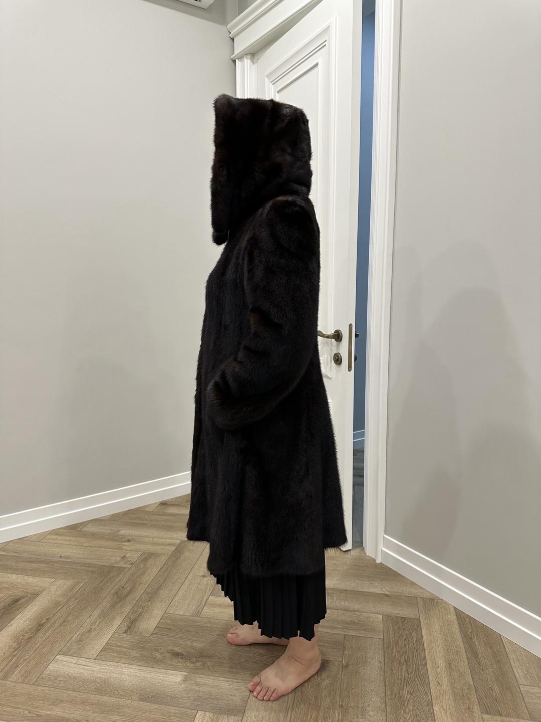 Нет бренда норковая шуба — фото 2