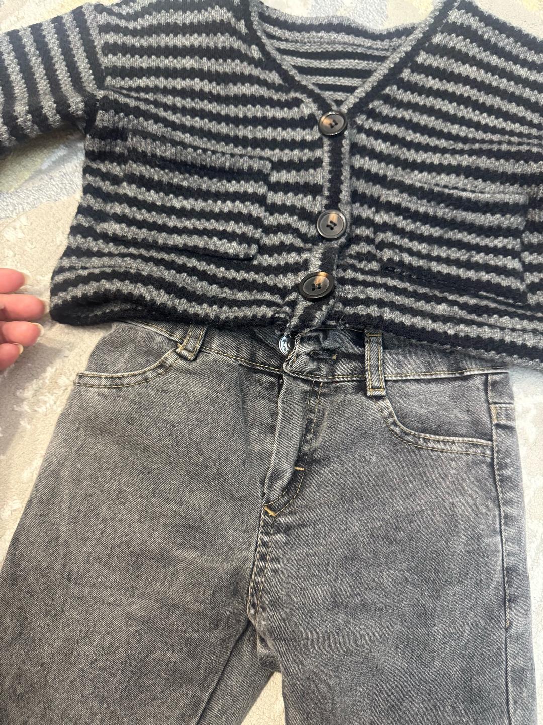 &Denim Джинсы и кофта — фото 2