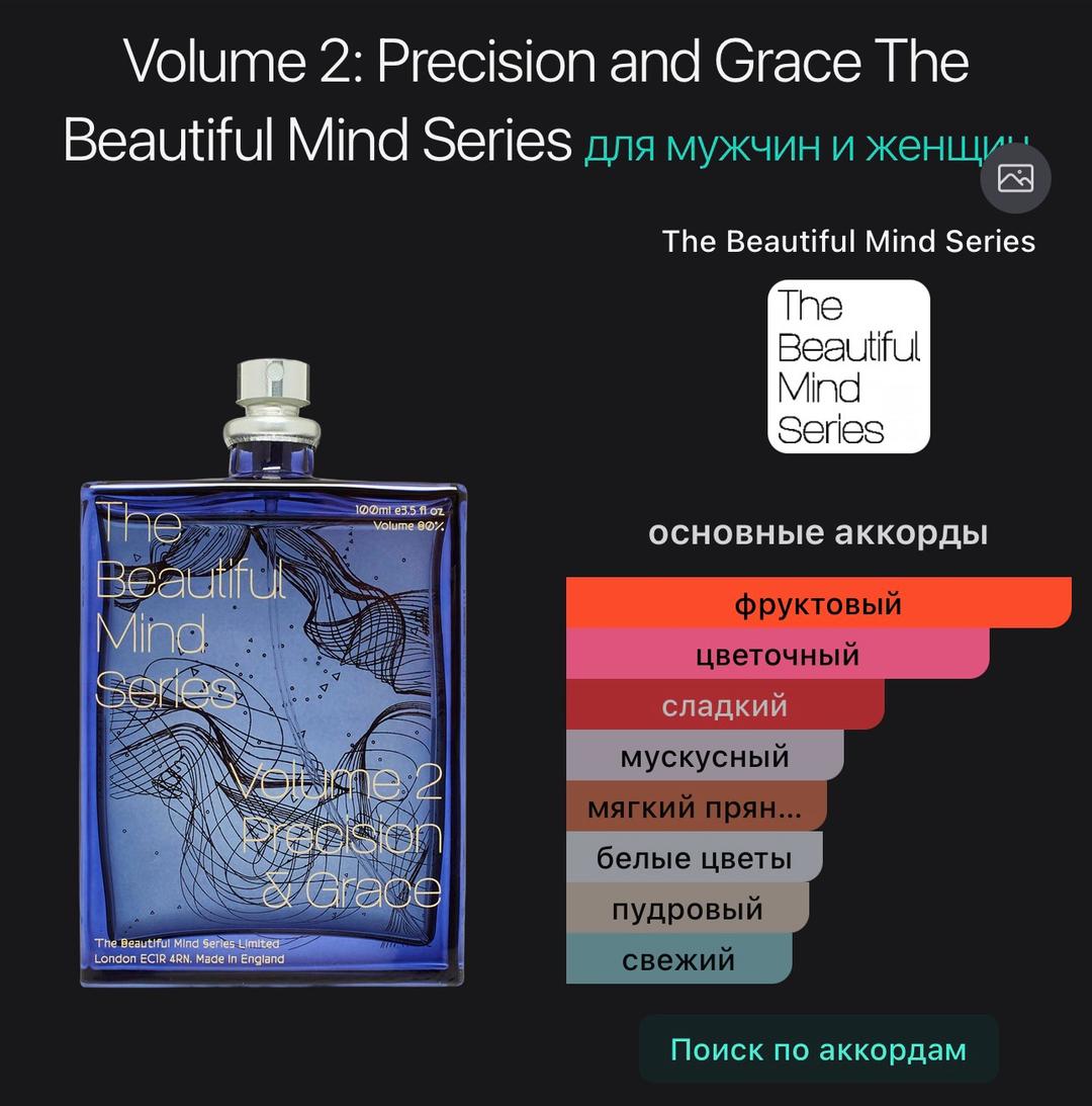Escentric Molecules Volume 2: Precision and Grace The Beautiful Mind Series — фото 2