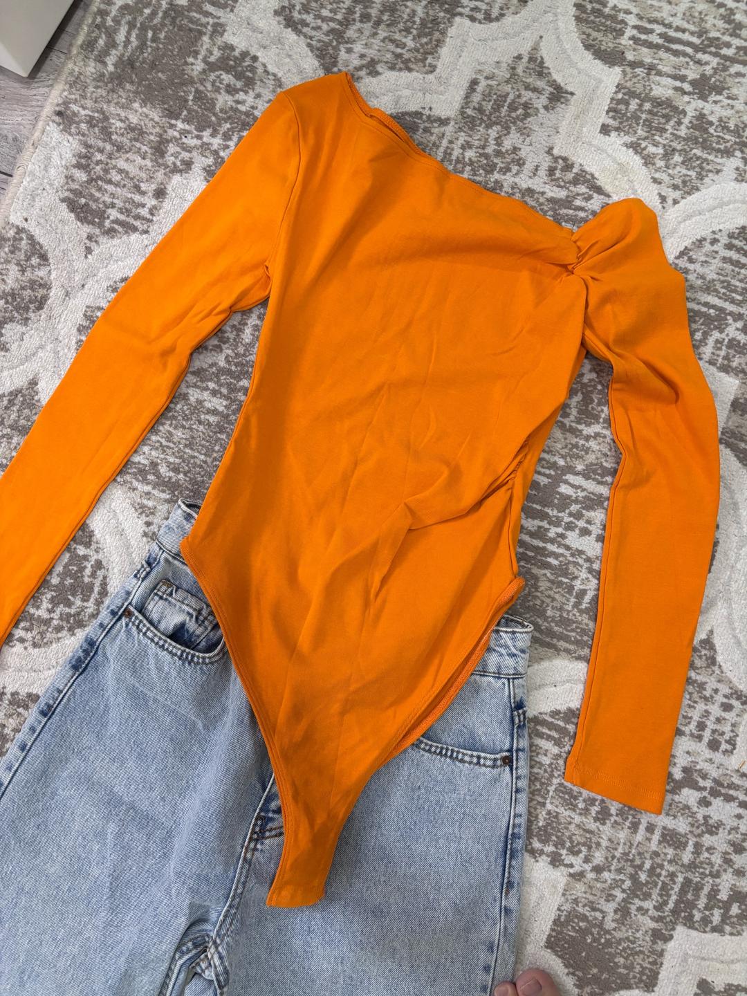 Zara Боди оранжевый Zara — фото 2