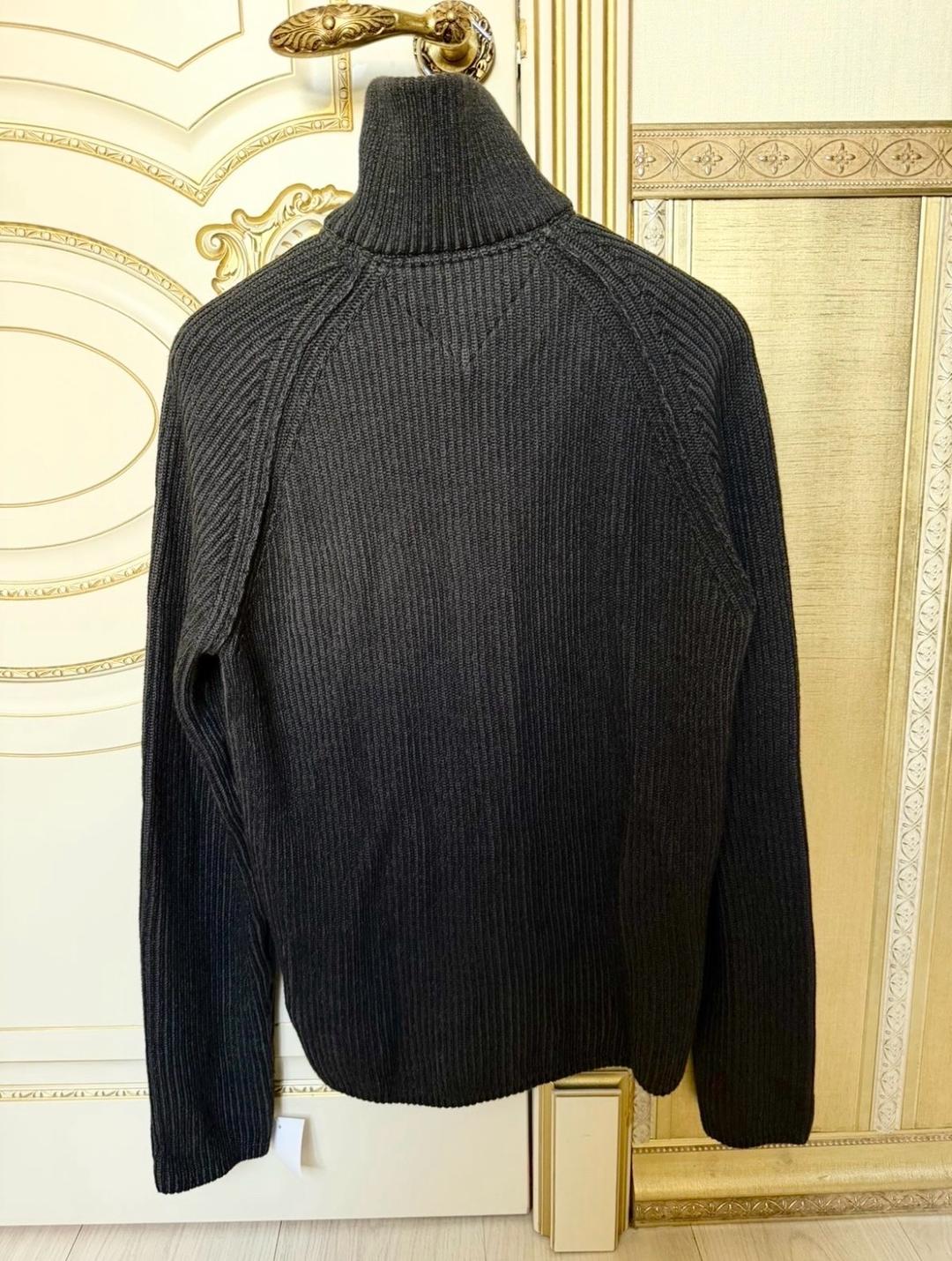 Tommy Jeans Tommy Hilfiger Jeans Серый Кардиган Новый с бирками Европа 100% хлопок — фото 2