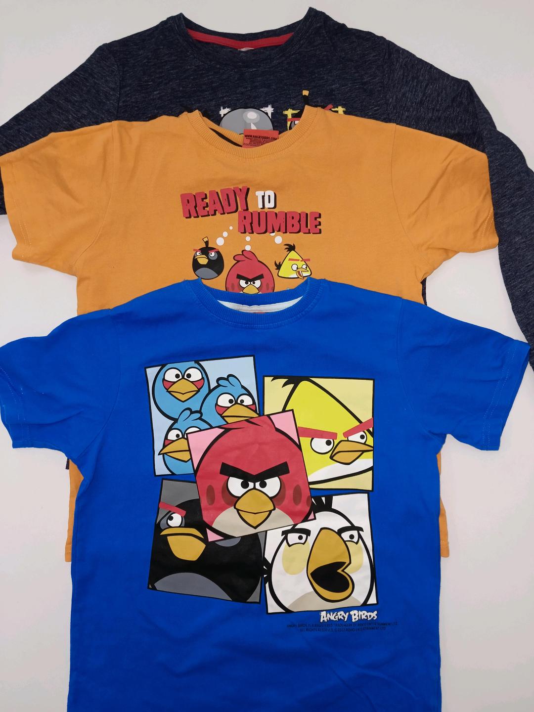 Next Яркий сет из 3-х футболок Angry Birds на мальчика от Next — фото 2