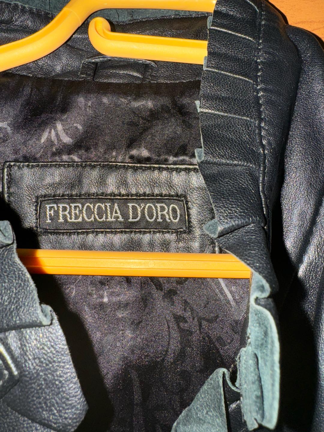 D&G Кожаный жакет FRECCIA D'ORO — фото 2