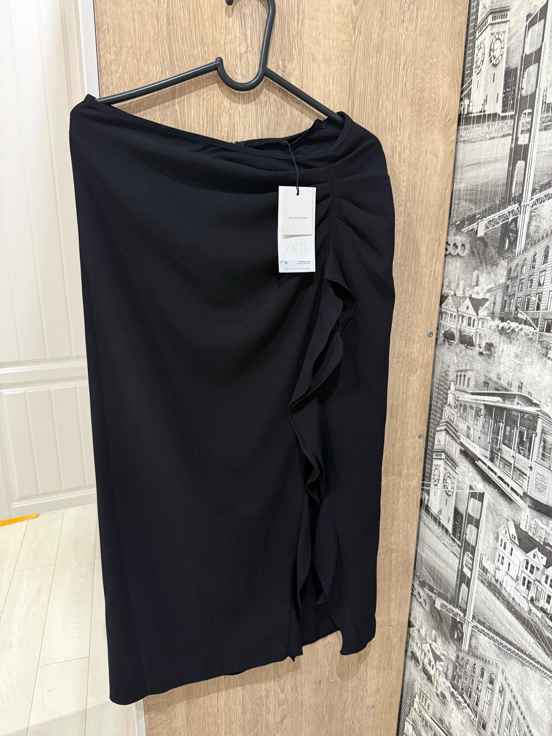 Zara Новая юбка миди с воланами — фото 2