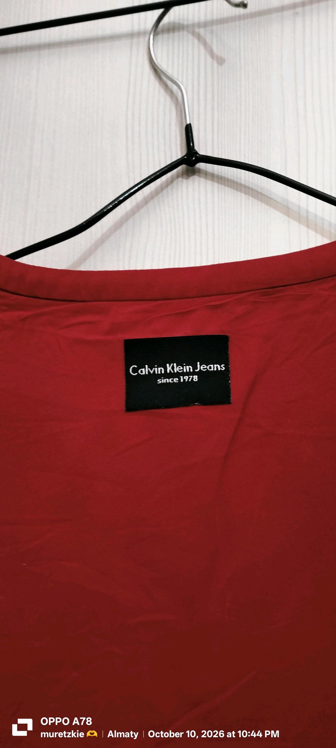 Calvin Klein Calvin Klein red dress size small — фото 2