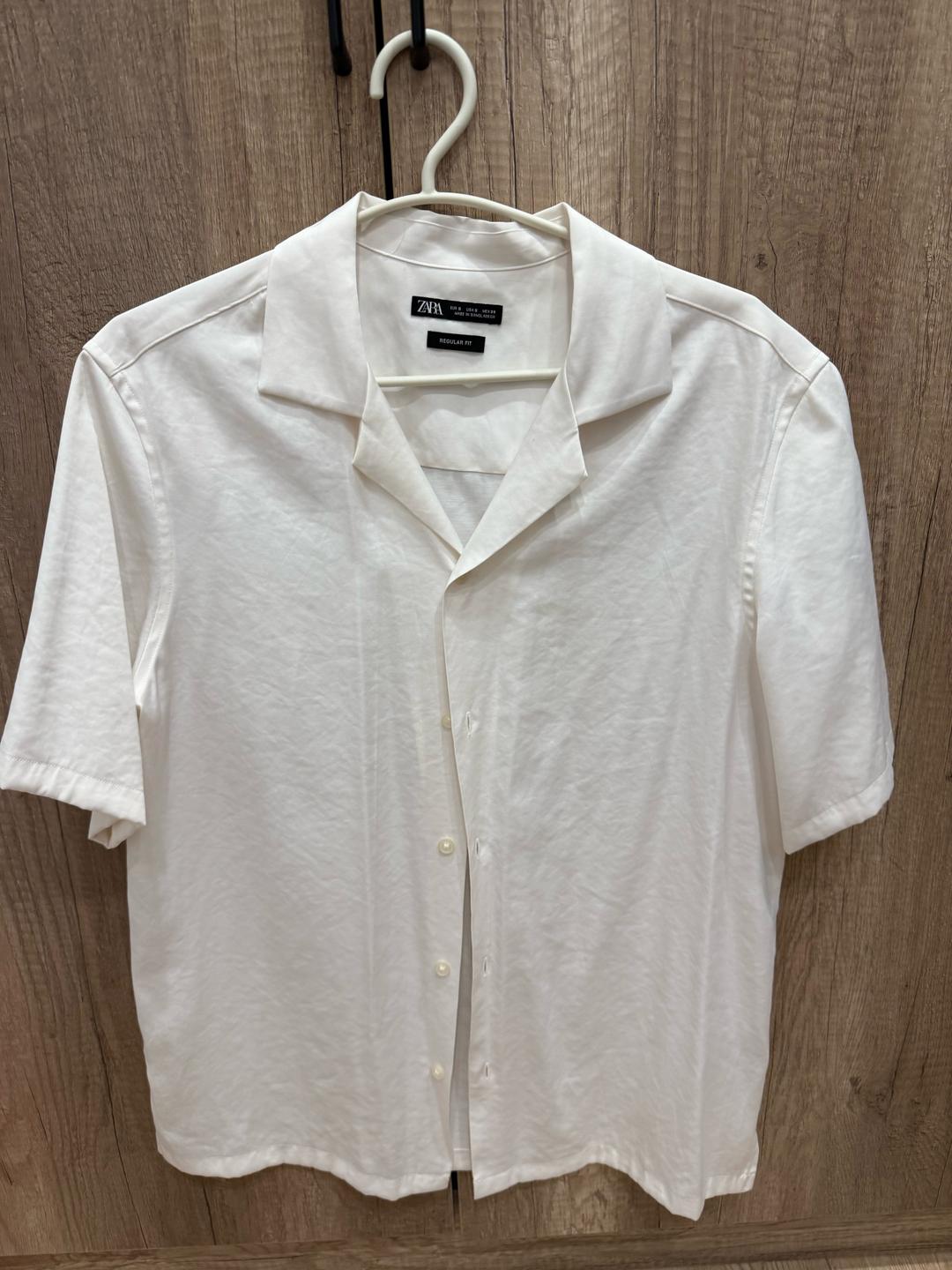 Zara Рубашка белая Zara — фото 2